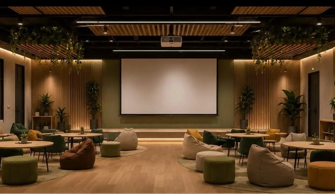 Vision Hall, RTI Chess Academy classroom in Medan, Indonesia